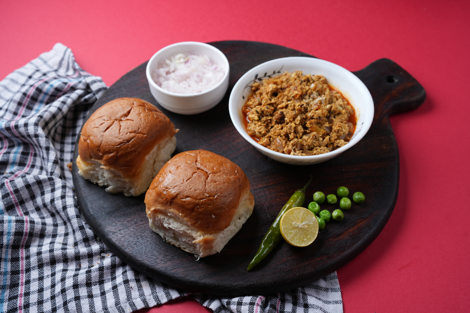 Boiled Egg Bhurji Pav — Mumbai Local Kottayam